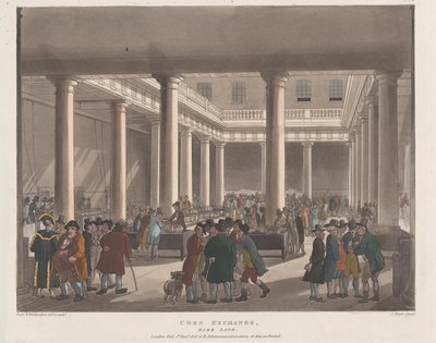 Corn Exchange, Mark Lane, 1. syyskuuta 1808, 1. syyskuuta 1808. tekijältä Joseph Constantine Stadler