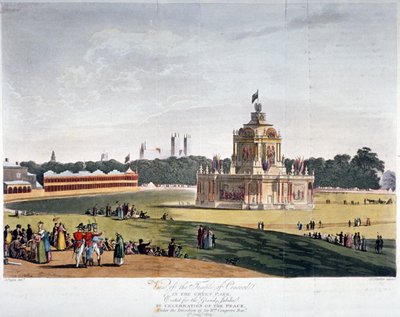 Green Park, Westminster, Lontoo, 1814 tekijältä Joseph Constantine Stadler