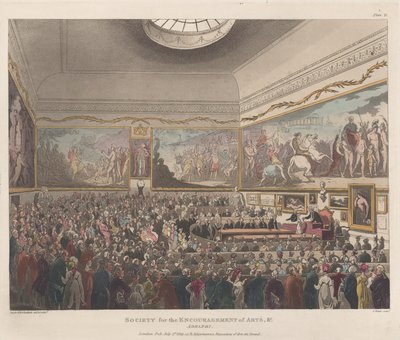 Society for the Encouragement of Arts jne., Adelphi, 1. heinäkuuta 1809, 1. heinäkuuta 1809. tekijältä Joseph Constantine Stadler