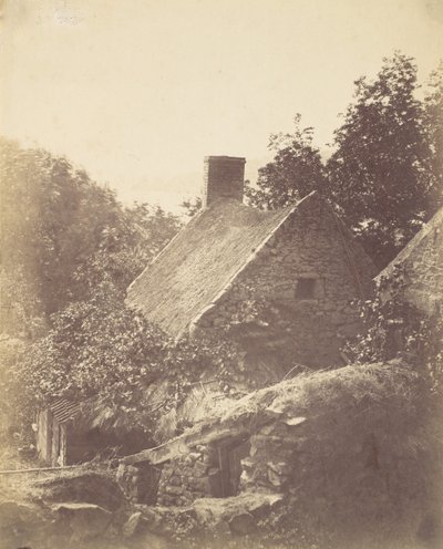 Mökki Jerseyssä, 1855. tekijältä Joseph Cundall