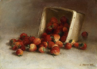 Mansikkalaatikko, 1897 tekijältä Joseph Decker