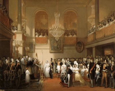Belgialaisten Leopold I:n ja Orléansin prinsessa Louisen avioliitto Château de Compiègnessa, Au tekijältä Joseph Desire Court