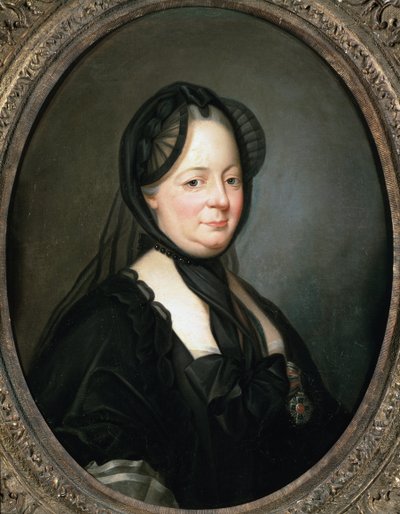 Muotokuva Marie Theresestä Itävallasta, keisarinnasta ja Unkarin ja Boheemin kuningattaresta (öljy kankaalle tekijältä Joseph Ducreux