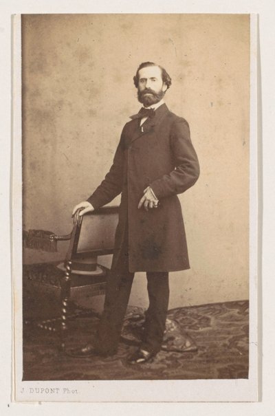 Täyspitkä muotokuva taidemaalari Joseph Bellemansista L