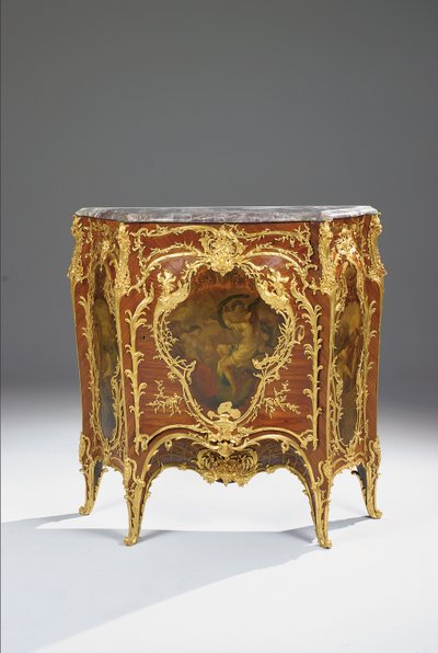 Senkki, n. 1900 (ormolu-asennettu kingwood & wenis martin) tekijältä Joseph Emmanuel Zwiener