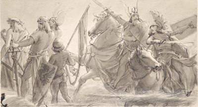 Teutonit lähtevät taisteluun tekijältä Joseph Eugen Hörwarter