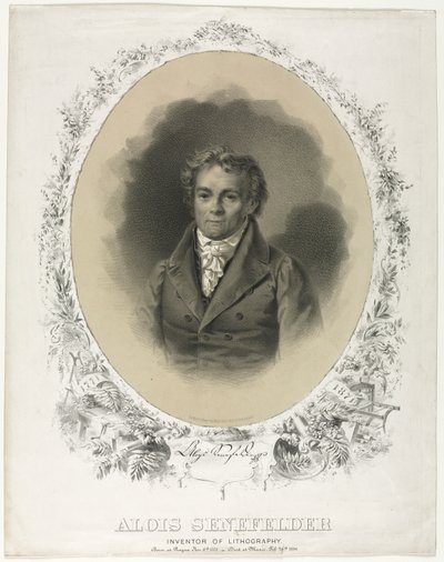 Alois Senefelder tekijältä Joseph F. Knapp