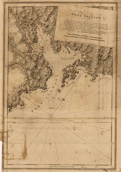 The Atlantic Neptune, julkaistu Ison-Britannian kuninkaallisen laivaston käyttöön, tekijältä Joseph F. W. Des Barres