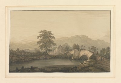 Nro. Sisäänkäynti Keswick & Bridgeen tekijältä Joseph Farington