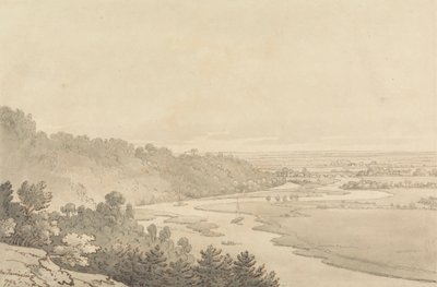 Näkymä Taplowiin ja Maidenheadiin Clivedenistä tekijältä Joseph Farington