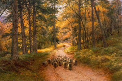 Homewards (oli sobre tela)finlandès tekijältä Joseph Farquharson
