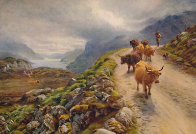 Loch Maree, 1912. tekijältä Joseph Farquharson