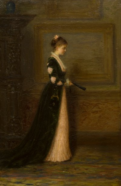 Naisen muotokuva (öljy kankaalle) tekijältä Joseph Farquharson