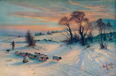 The Winters Glow, 1800-luku, 1913 tekijältä Joseph Farquharson