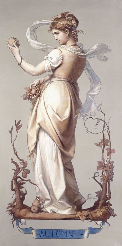 Neljä vuodenaikaa - Syksy, 1873-74 tekijältä Joseph Felon