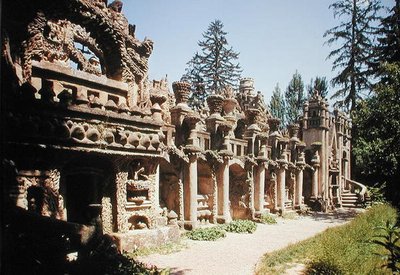 Ihanteellinen palatsi, rakennettu 1879-1912 tekijältä Joseph Ferdinand Cheval