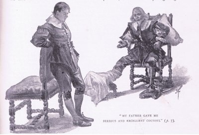 Isäni antoi minulle vakavan neuvon (litho) tekijältä Joseph Finnemore