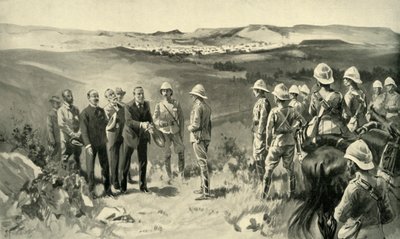 "Bloemfonteinin muodollinen antautuminen", 1900. tekijältä Joseph Finnemore