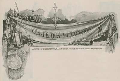 Lucien Wolfin Lontoon juutalaiset tekijältä Joseph Finnemore