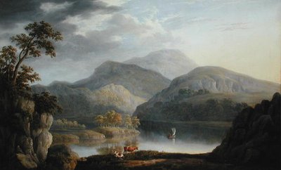 Järvimaan maisema tekijältä Joseph Francis Gilbert