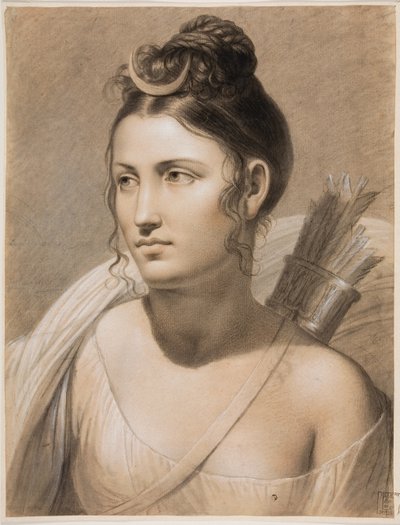 Diana, 1700-luvun toinen puoli. tekijältä Joseph François Ducq
