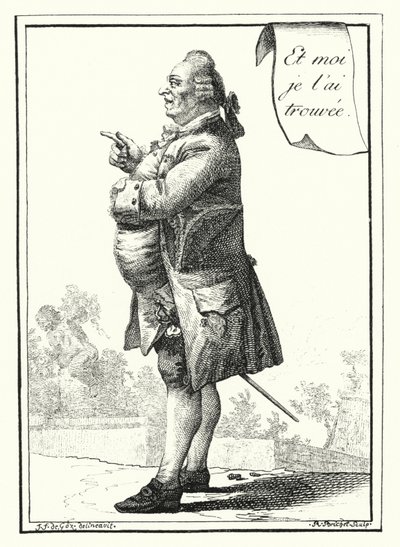 Ja olen löytänyt sen (kaiverrus) tekijältä Joseph Franz von (after) Goez