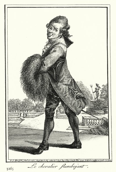 Flamboyant Knight (kaiverrus) tekijältä Joseph Franz von (after) Goez
