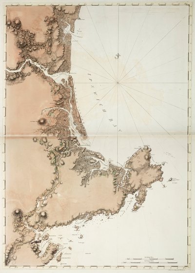 Ipswich Bay ja Cape Ann tekijältä Joseph Frederick Wallet DesBarres