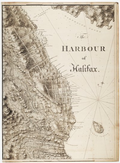 Halifaxin satama tekijältä Joseph Frederick Wallet DesBarres