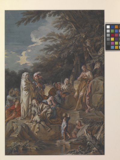 St. John saarnaa erämaassa tekijältä Joseph Goupy