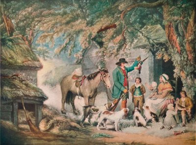 Ilta tai urheilijoiden paluu, 1795, 1919 tekijältä Joseph Grozer