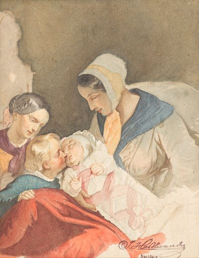 äidillinen onnellisuus tekijältä Joseph Hasslwander