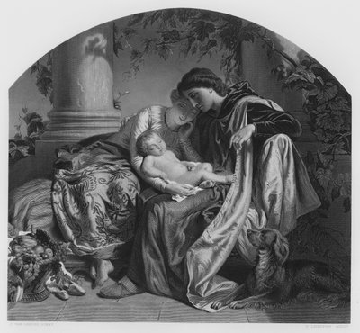 Esikoinen, kuvasta Royal Collectionissa (kaiverrus) tekijältä Joseph Henri François van Lerius