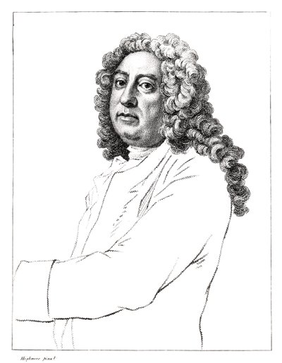 Sir James Thornhill (1676-1734) tekijältä Joseph Highmore