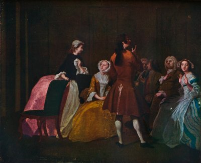 Harlowe-perhe, Samuel Richardsons Clarissa, c1745 tekijältä Joseph Highmore