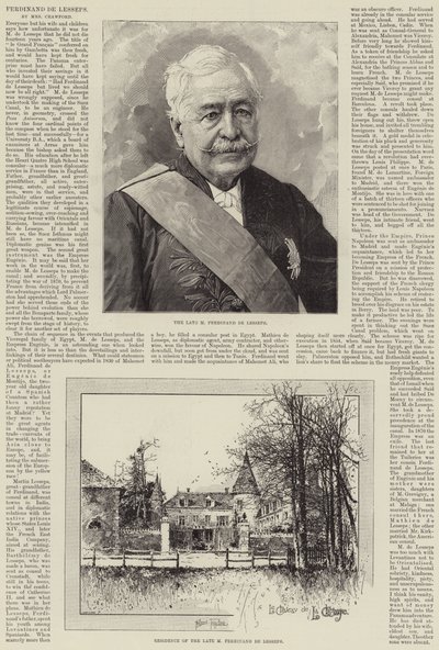 Ferdinand de Lesseps tekijältä Joseph Holland Tringham