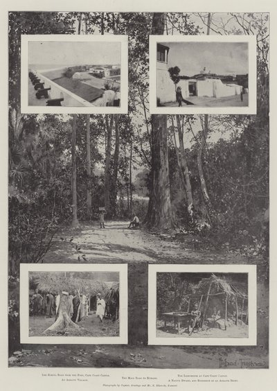 Cape Coastista Kumasille tekijältä Joseph Holland Tringham