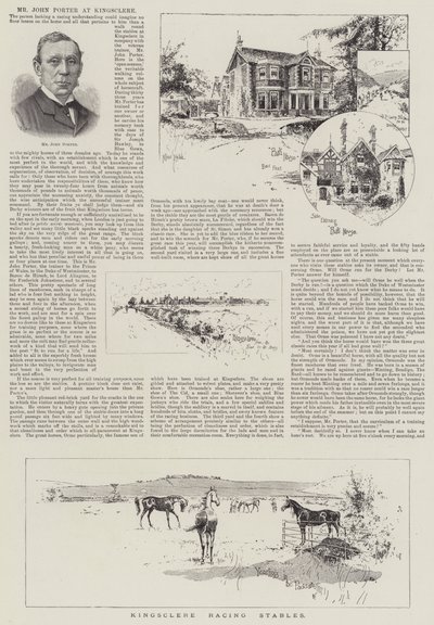 Kingscleren kilpatallit tekijältä Joseph Holland Tringham