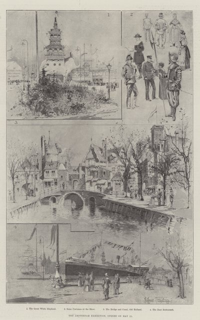 Amsterdamin näyttely avattiin 11. toukokuuta tekijältä Joseph Holland Tringham