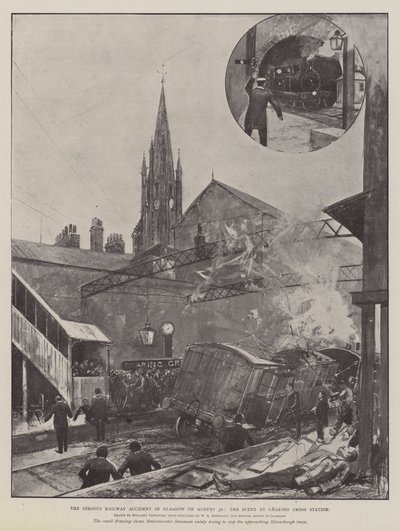 Vakava rautatieonnettomuus Glasgow