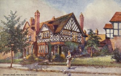 Mökkikodit, Park Road, Port Sunlight tekijältä Joseph Hughes Clayton