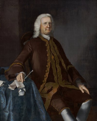 Eversti Theodore Atkinson, 1760 tekijältä Joseph Jonathan Blackburn