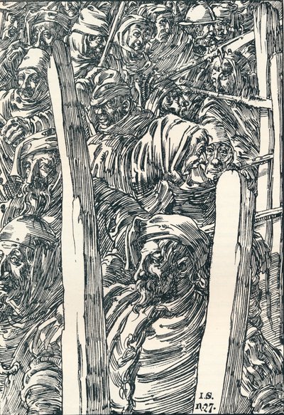 "Talonpoikien kapina", 1895 tekijältä Joseph Kaspar Sattler