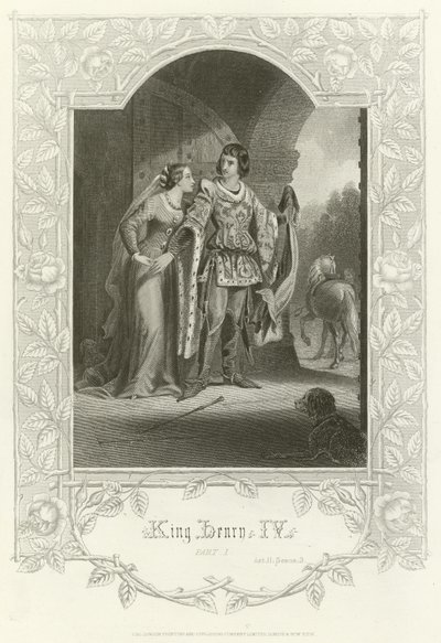 Kuningas Henrik IV, osa I, näytös II, kohtaus III tekijältä Joseph Kenny Meadows