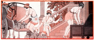 Mikä oli olympiakaudella Le Prix de Diane - Täydelliset kilpailutulokset - Le Result complet de courses - kuvitus la Vie Parisiennesta, 1927 tekijältä Joseph Kuhn Regnier