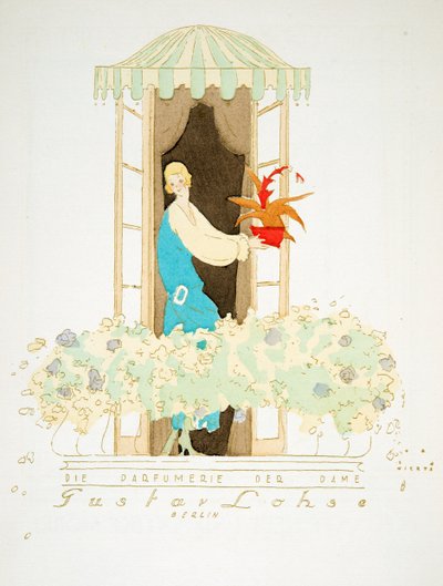 Gustav Lohsen, Berliini, mainos Styl-lehdestä, julkaisu 1922 (pokkaripainatus). tekijältä Joseph Lambert also Wiertz Wiertz