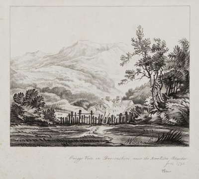 Elanin laakso tekijältä Joseph Mallord William (after) Turner