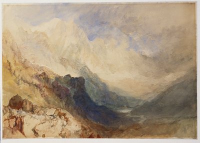 Kohtaus Val d"Aostassa tekijältä Joseph Mallord William Turner