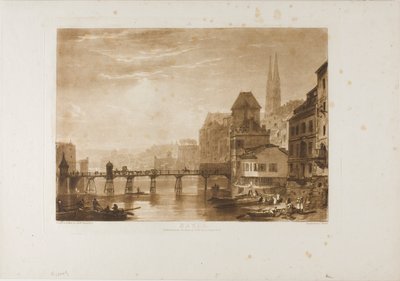 Basel, levy 5, Book of Studies tekijältä Joseph Mallord William Turner