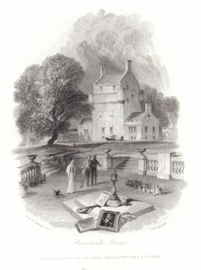 Bemersyden torni tekijältä Joseph Mallord William Turner